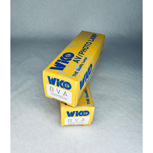 Wiko BVA AV/Photo‎ Lamp 120V 900W Projector Bulb Replacement Light NOS Vintage - Picture 1 of 10